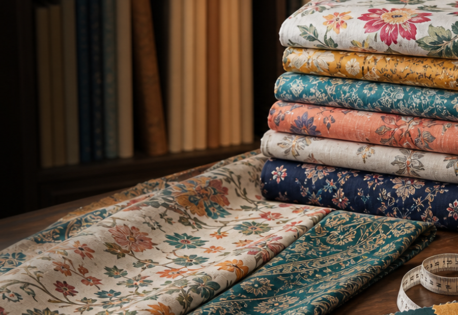 Printed cotton fabric collection